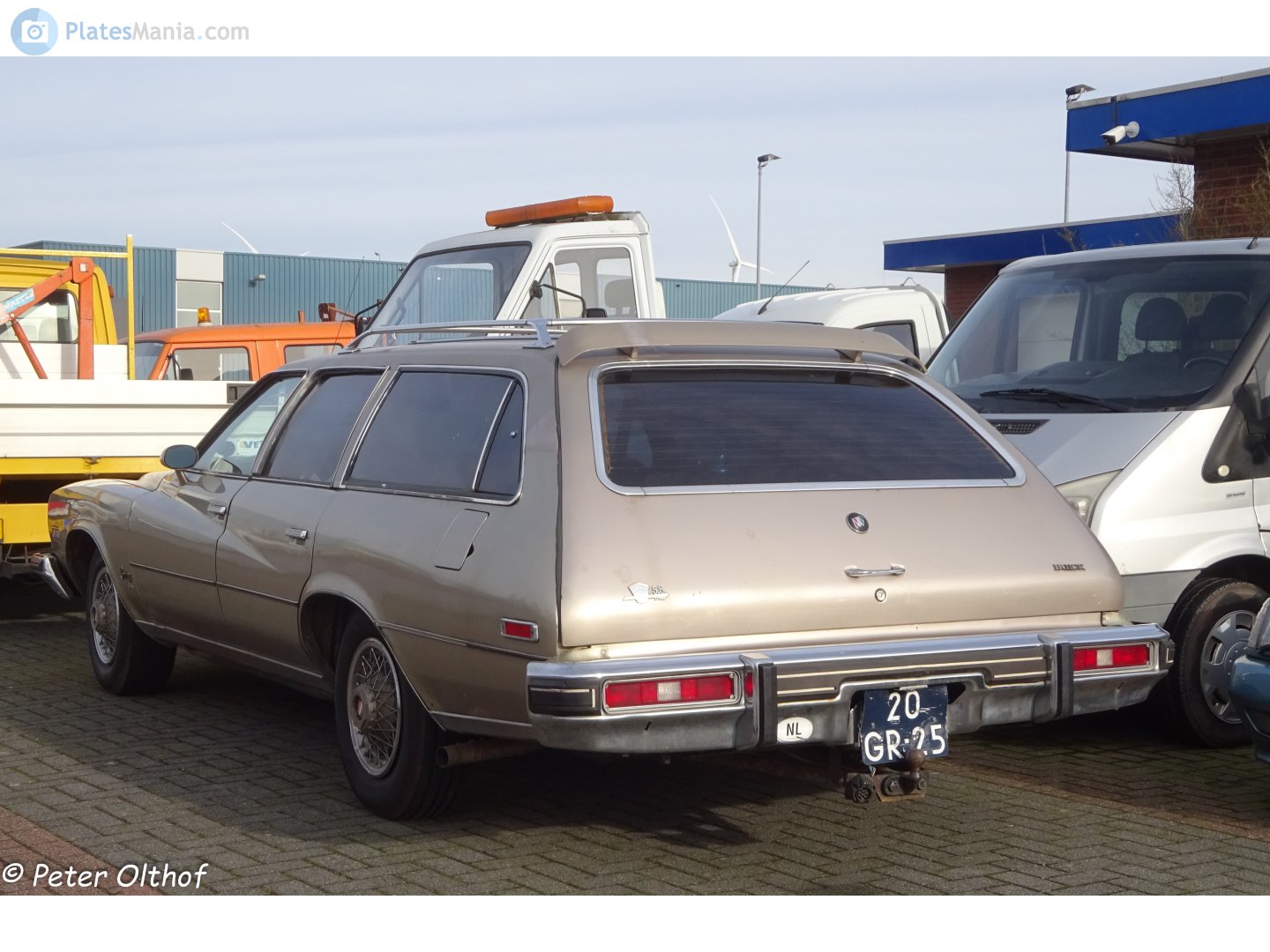 20-GR-25, Buick Century 3rd gen 5-door Station Wagon (35/45; A-body), 2nd facelift, 1974–1975