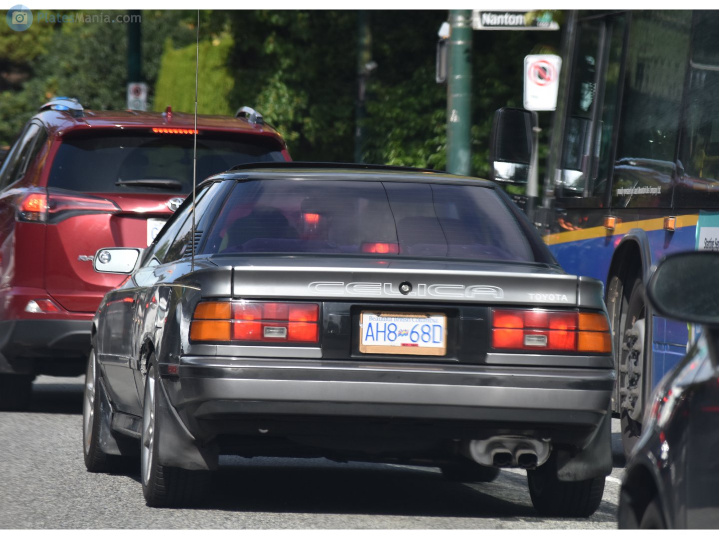 AH8-68D, Toyota Celica 4th gen Coupé (T160), 1985–1989