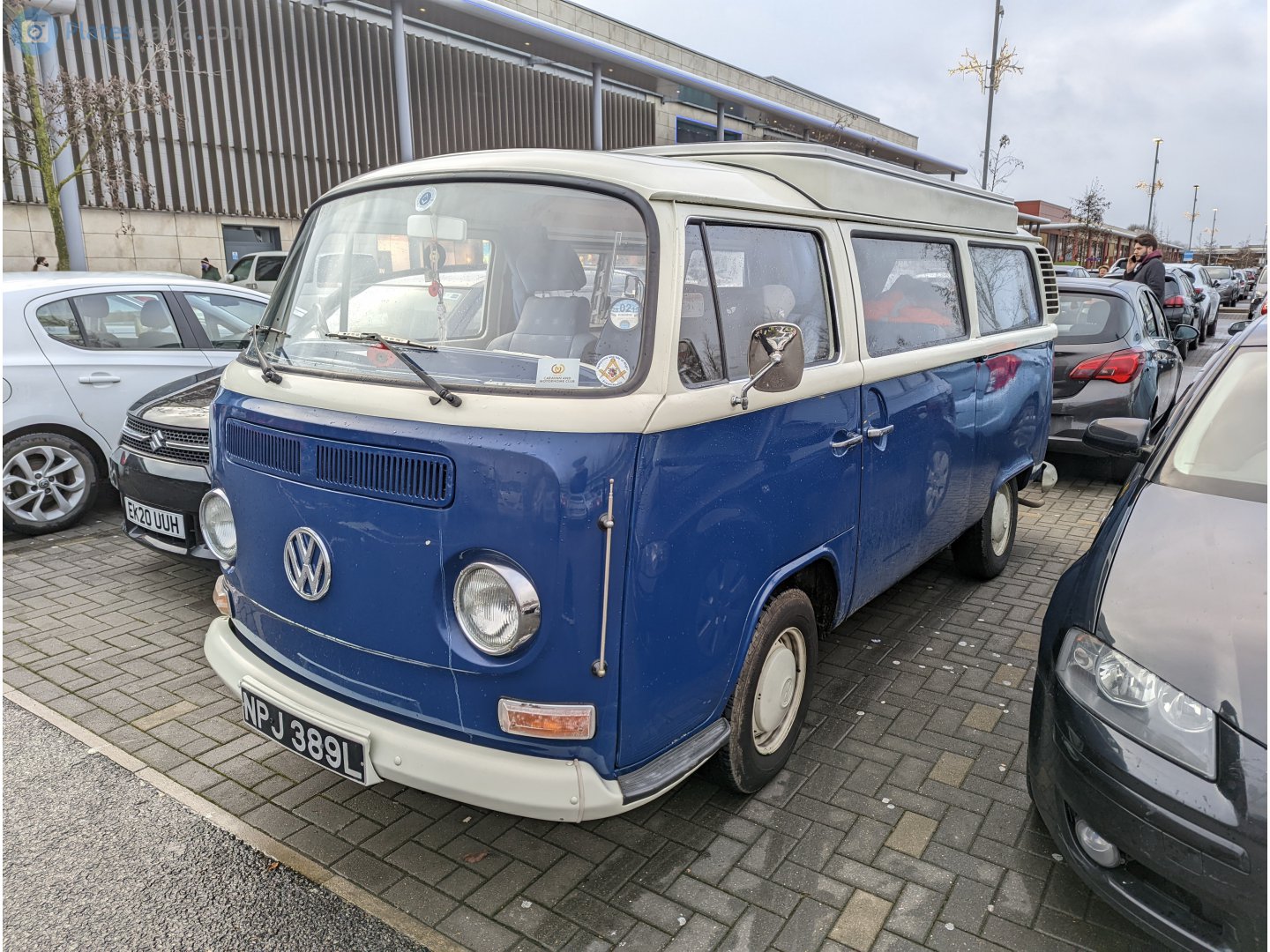 NPJ389L, Volkswagen Transporter 2nd gen Panel Van (T2b), 1st facelift, 1967–1979 (–1982 for BR- and MX-market)