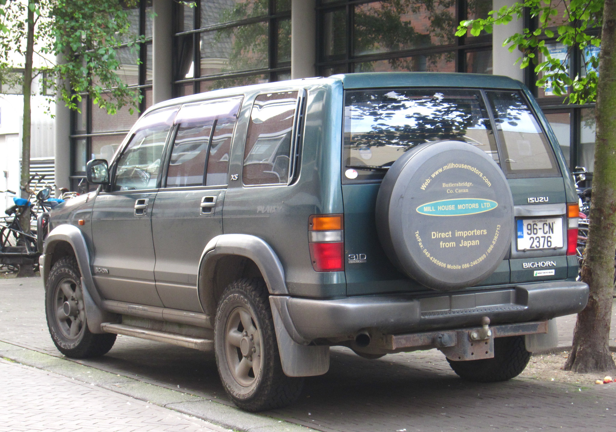 96-CN-2376, Isuzu Bighorn 2nd gen 5-door SUV (UBS69), 1991–1998