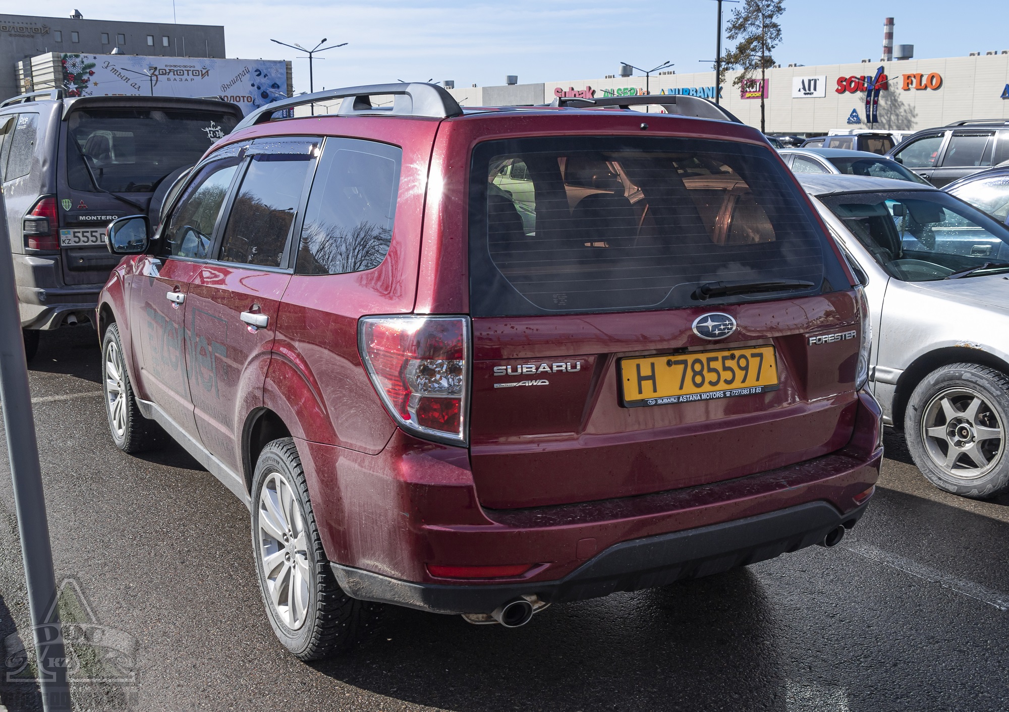 H 785597, Subaru Forester 3rd gen (SH), 2008­–2013