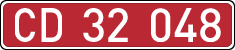 License plates of Spain, Diplomatic