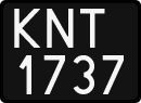 License plates of Poland, 1976 year system