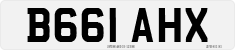 License plate of the United Kingdom, 1983 year system