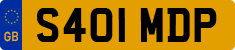 License plate of the United Kingdom, 1983 year system