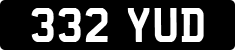 License plate of the United Kingdom, 1932 year system