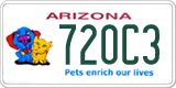 Arizona, Specialty plates