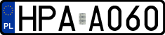 License plates of Poland, Authorities