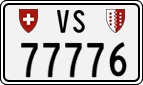 License plate of Switzerland, Cars