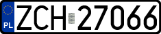 License plates of Poland, Regular car plates