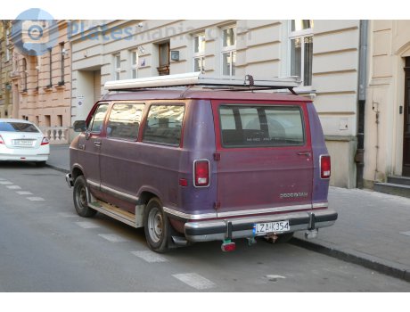 LZA K354, Dodge Ram Van