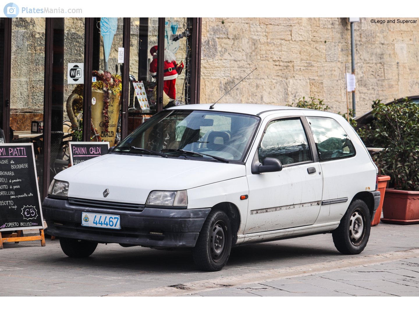 44467, Renault Clio 1st gen 5-door Hatch (B57), 1990–1996