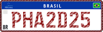 License plate of Brazil, Commercial vehicles (Mercosul)