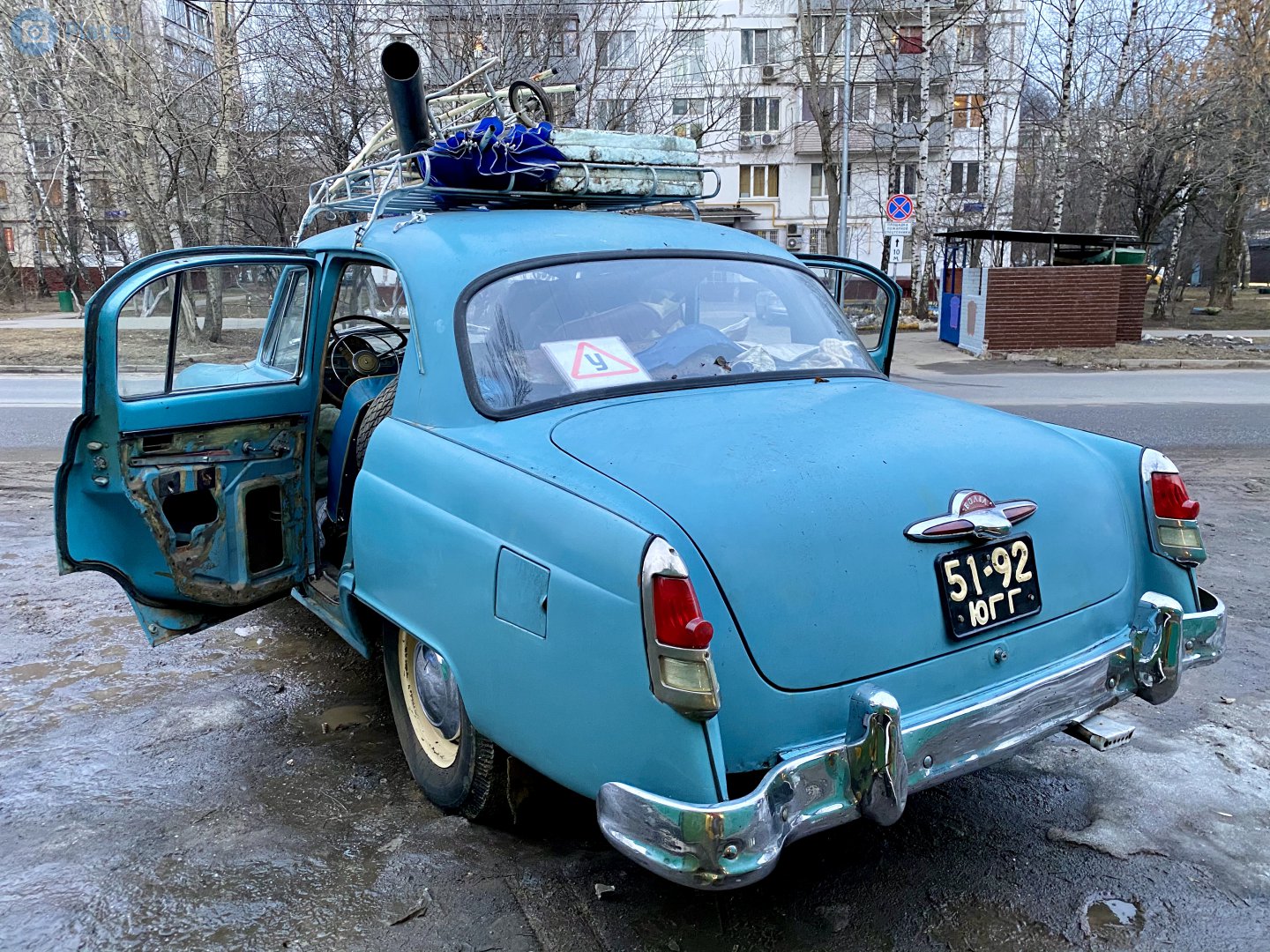 5192 ЮГГ, GAZ 21 Волга 2nd series, 1958­–1962