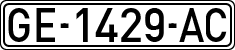 License plates of Spain, 1971 year series