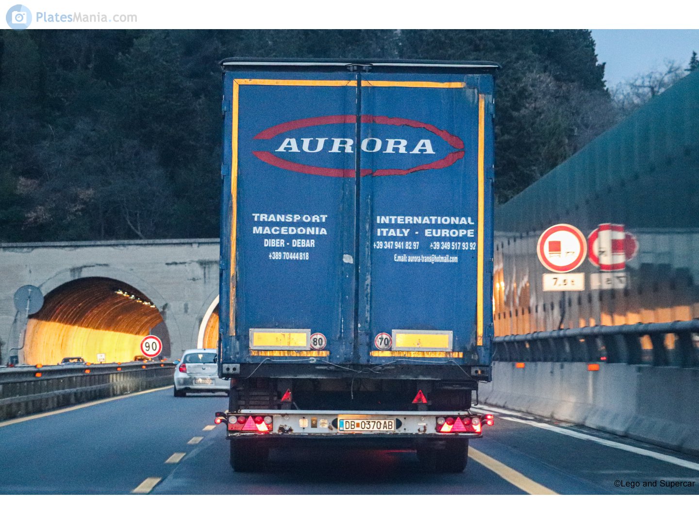 DB 0370 AB, Regular plates (2012) 