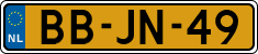 License plate of the Netherlands, Heavy Commercial Vehicles (1994 system)