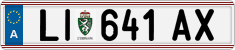 License plate of Austria, Regular plates