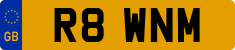 License plate of the United Kingdom, 1983 year system