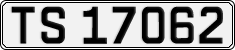 License plate of Norway, Cars