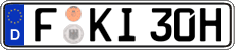 German license plate, Plates for oldtimers (type 