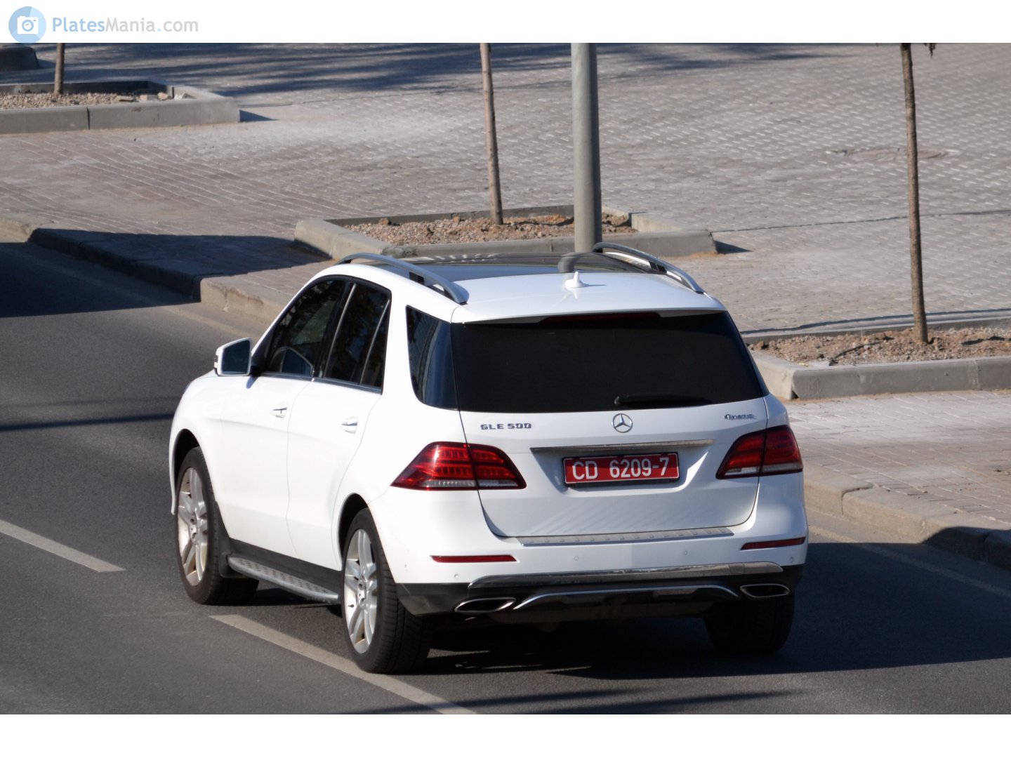 CD 6209-7, Mercedes-Benz GLE-Klasse 1st gen SUV (W166), 2015–2018