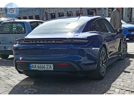 AA 6666 ZA, Porsche Taycan