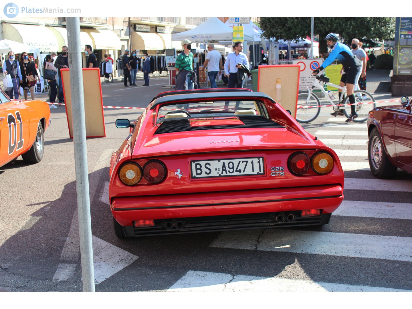 BS A94711, Ferrari 328 1st gen (GTS) Targa (F106), 1985–1989