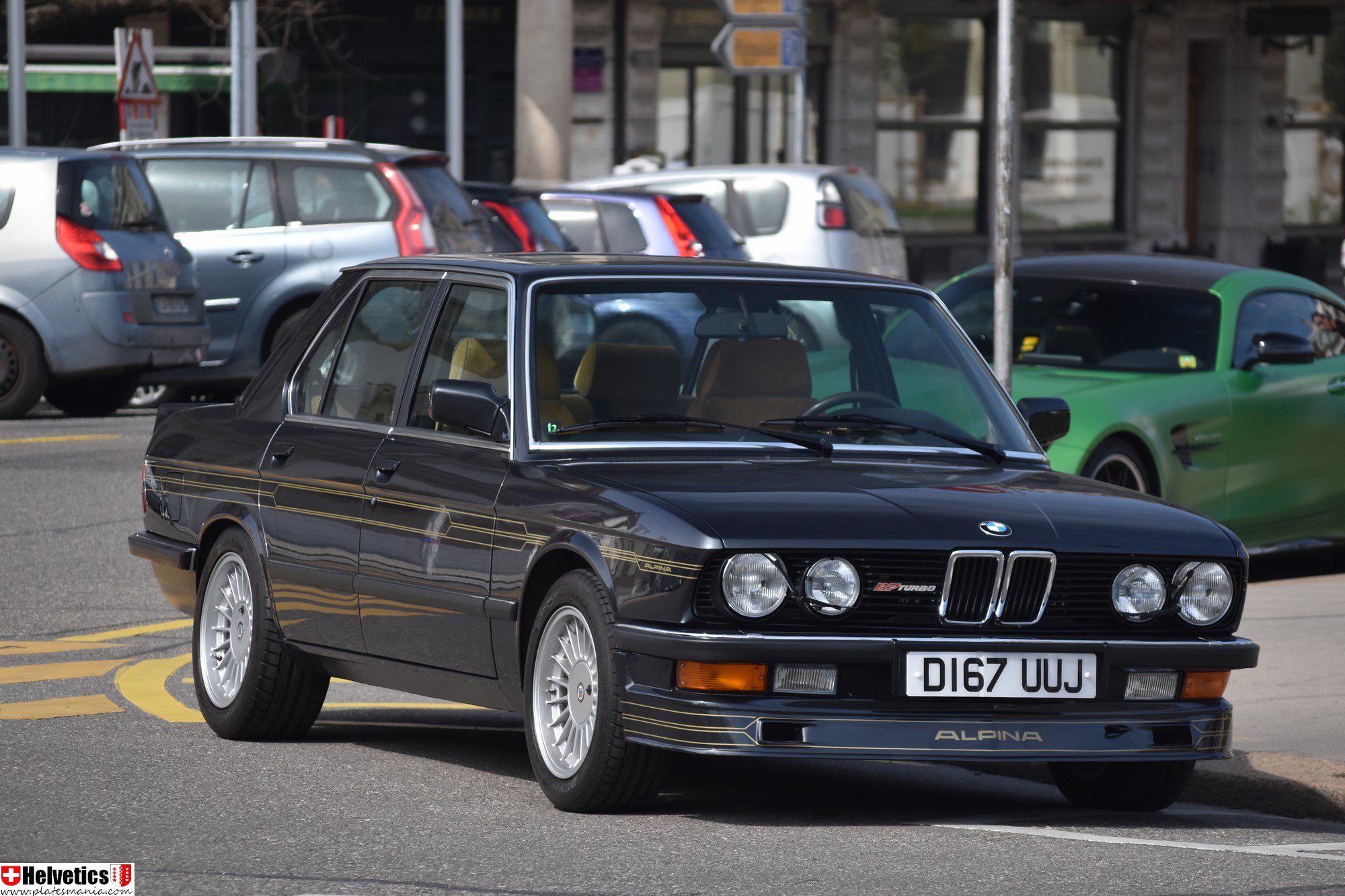 D167UUJ, BMW 5 Series 2nd gen Alpina B7/B9/B10 (E28), 1981–1987