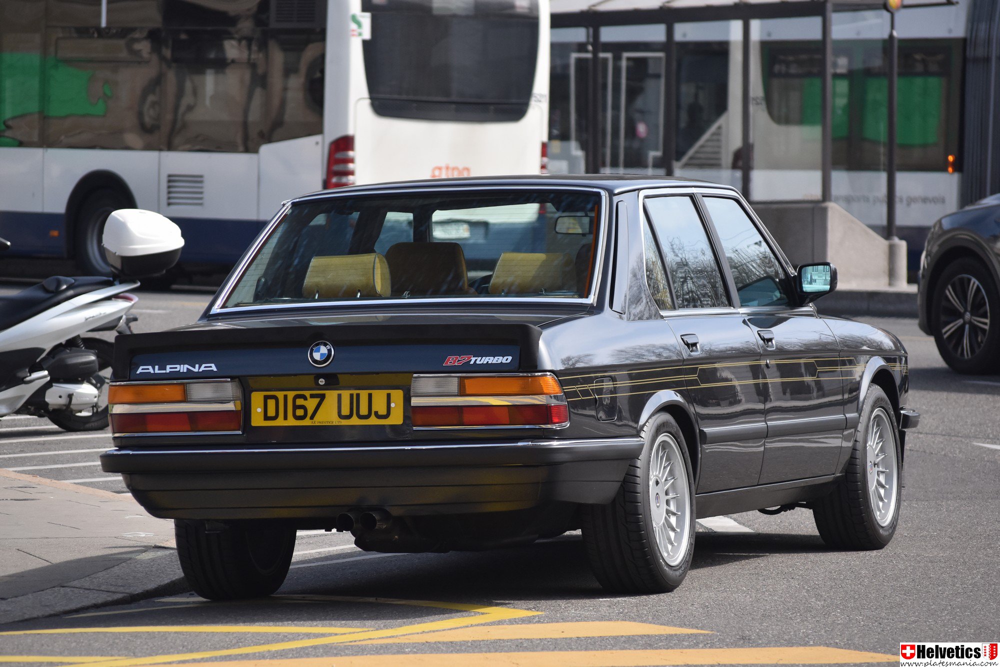 D167UUJ, BMW 5 Series 2nd gen Alpina B7/B9/B10 (E28), 1981–1987