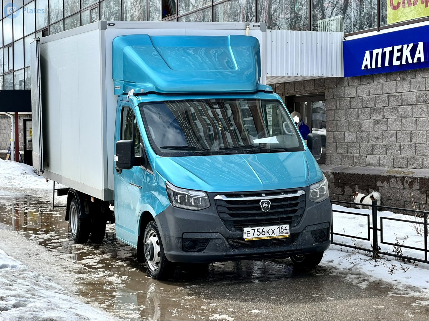 е 756 кх 164, GAZ ГАЗель NN Single Cab Truck (A21, A23, C41), 2021–