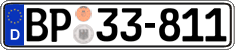 German license plate, Authorities and federal agencies