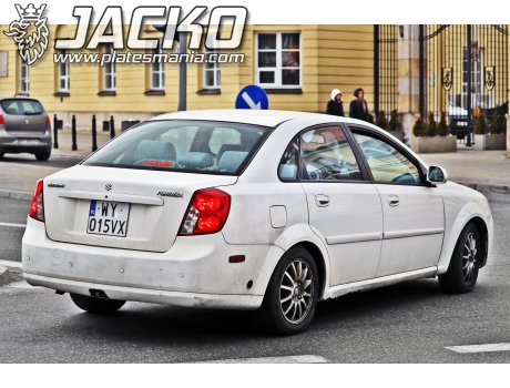 WY 015VX, Suzuki Forenza