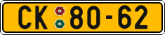 License plate of the Czech Republic, Commercial vehicles (1960)