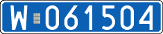 License plates of Poland, Diplomatic