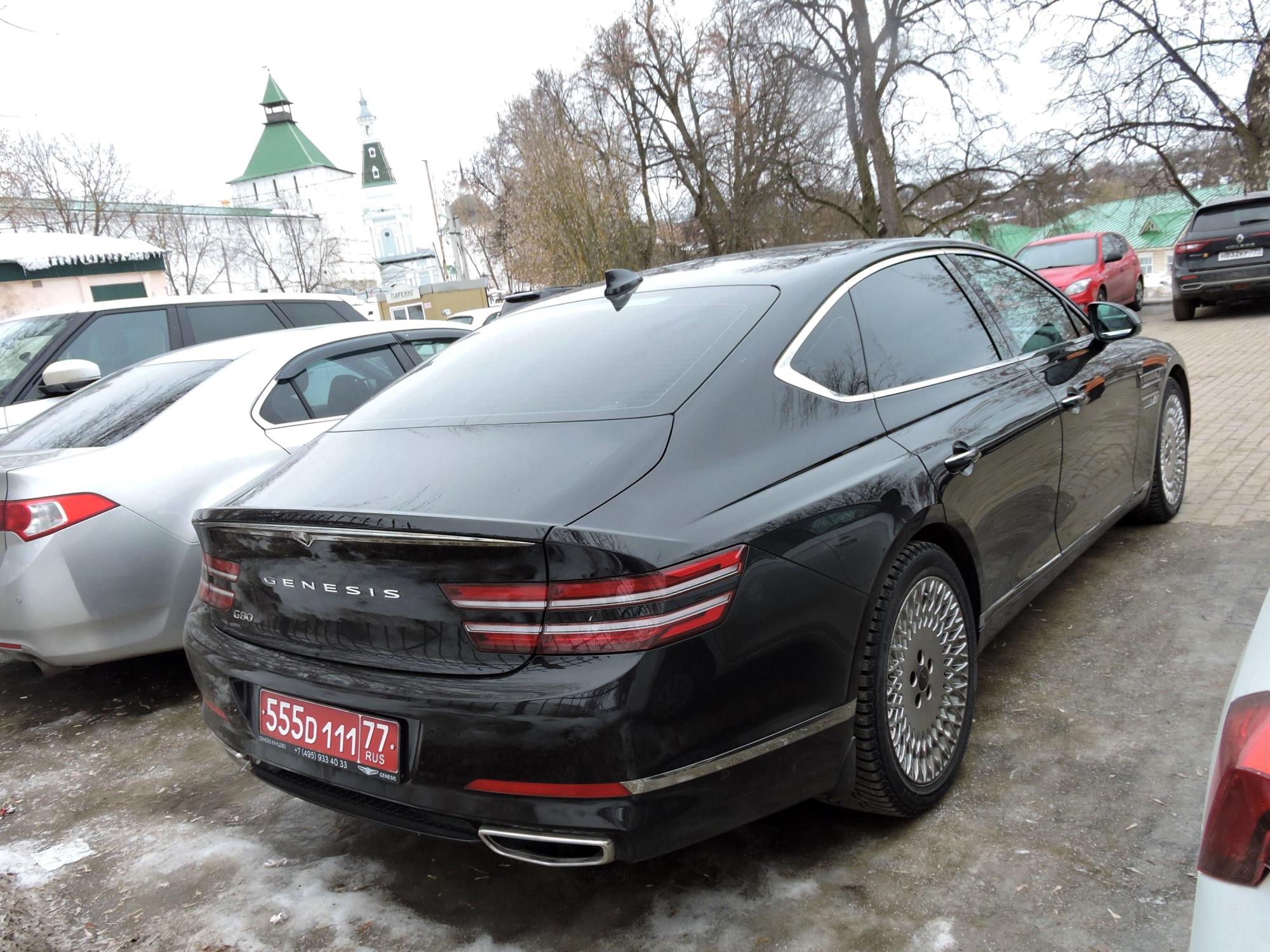 555 D 111 77, Genesis G80 2nd gen (RG3), 2020–