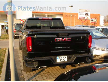 AA 9522 KM, GMC Sierra