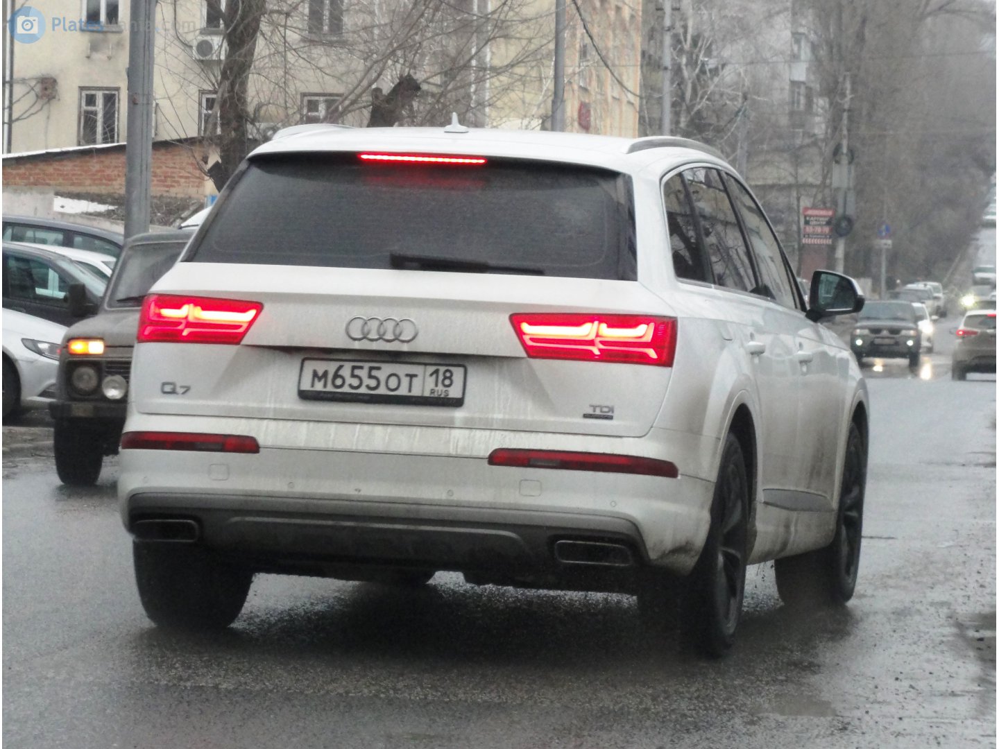 м 655 от 18, Audi Q7 2nd gen (4MB), 2015–2019