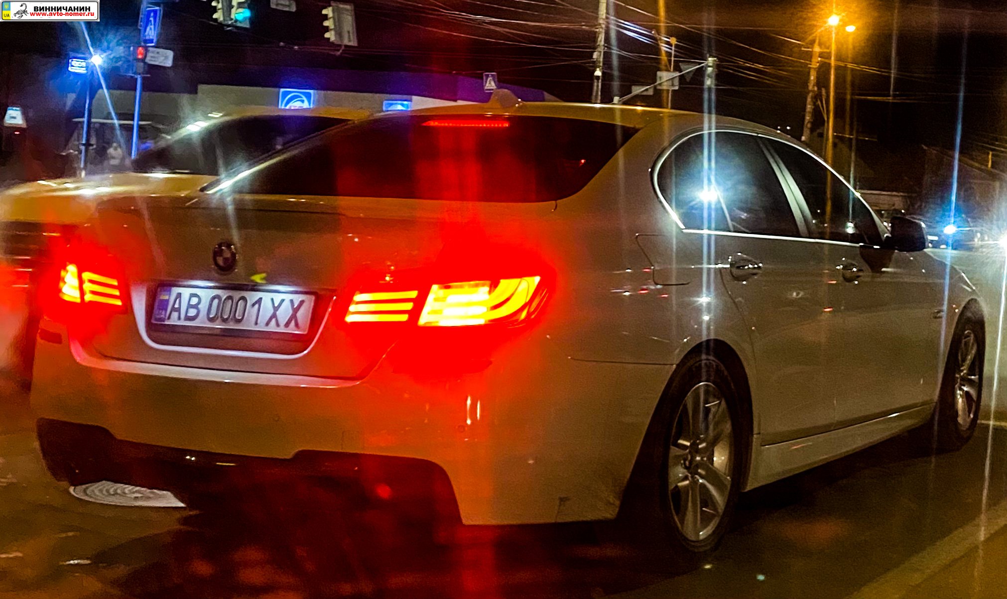 AB 0001 XX, BMW 5 Series 6th gen Sedan (F10/F18), 2010–2017