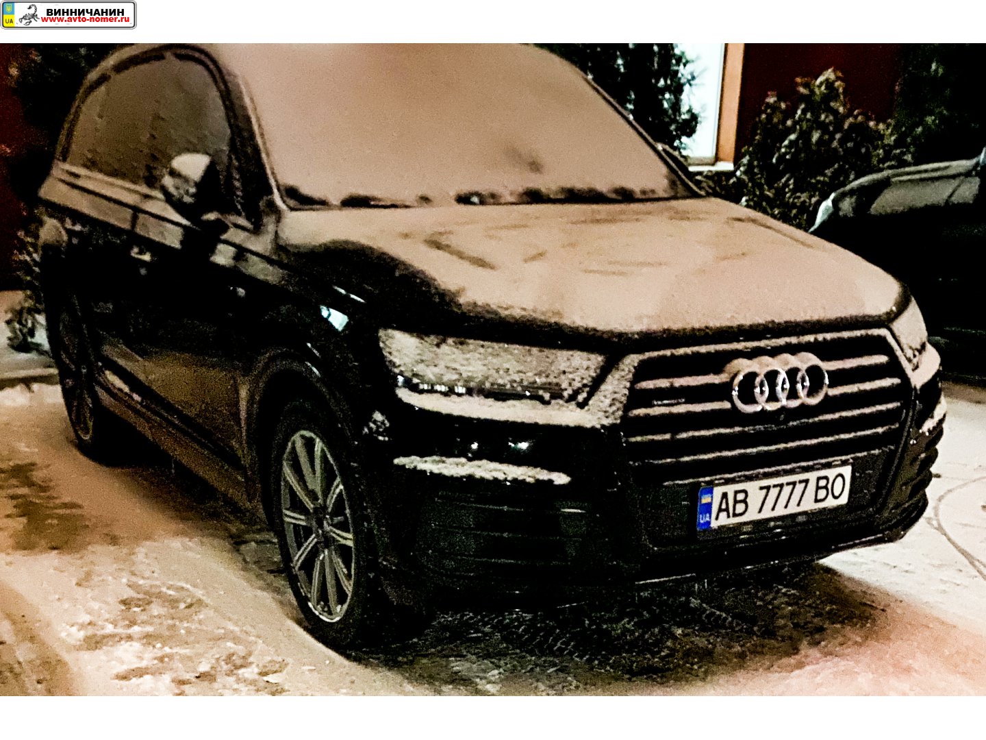 AB 7777 BO, Audi Q7 2nd gen (4MB), 2015–2019