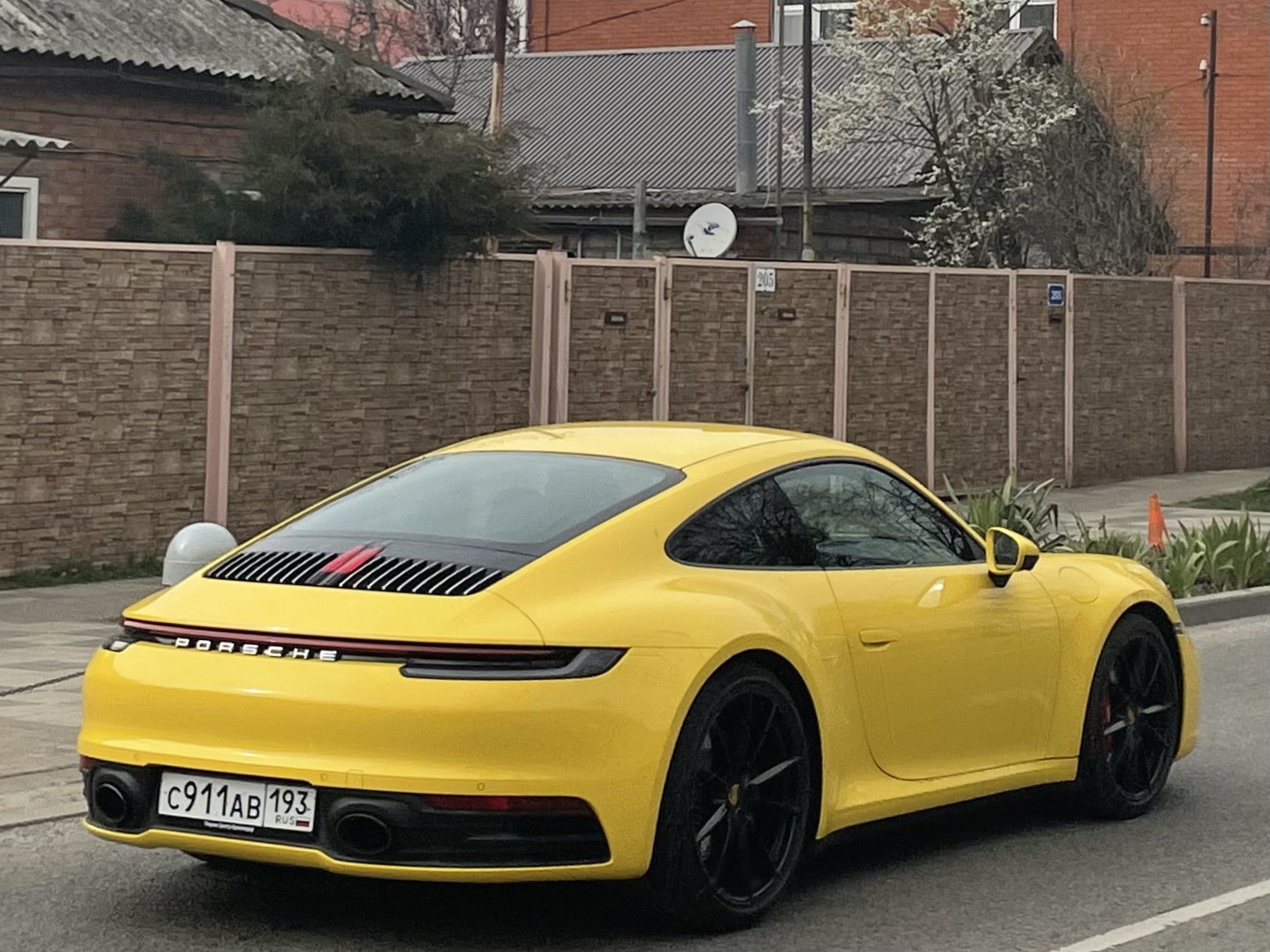 с 911 ав 193, Porsche 911 8th gen Coupé (992.1), 2019–2025