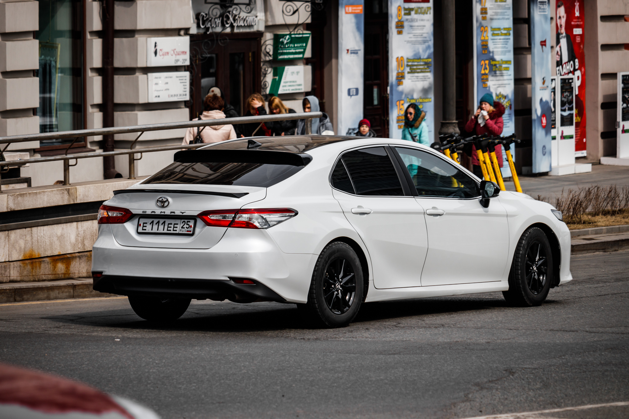 е 111 ее 25, Toyota Camry 8th gen (XV70), 2017–