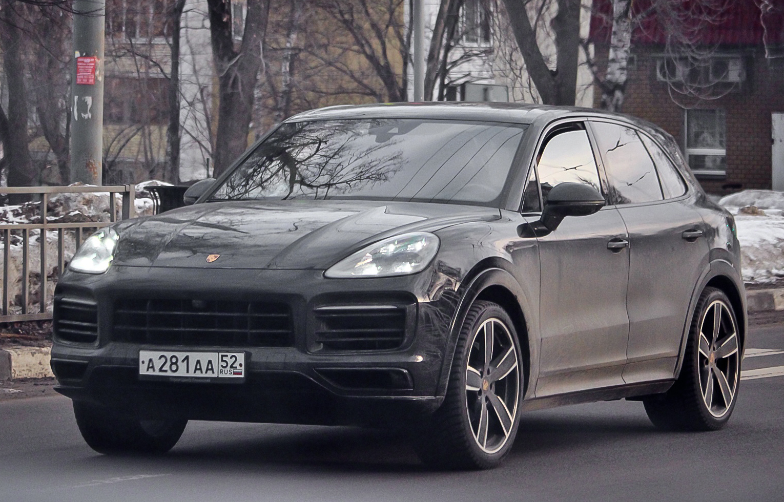 а 281 аа 52, Porsche Cayenne 3rd gen SUV (PO536; 9Y0), 2017–2023