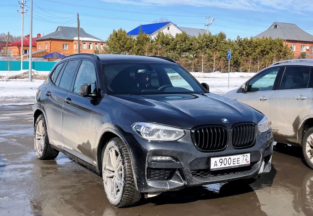 а 900 ее 72, BMW X3 3rd gen (G01), 2017–2021