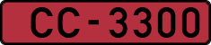 License plate of Latvia, Diplomatic