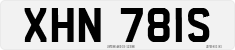 License plate of the United Kingdom, 1963 year system