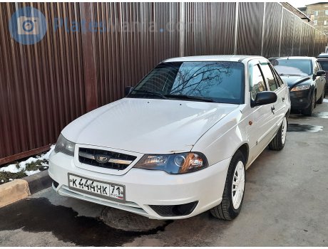 к444нк71, Daewoo Nexia