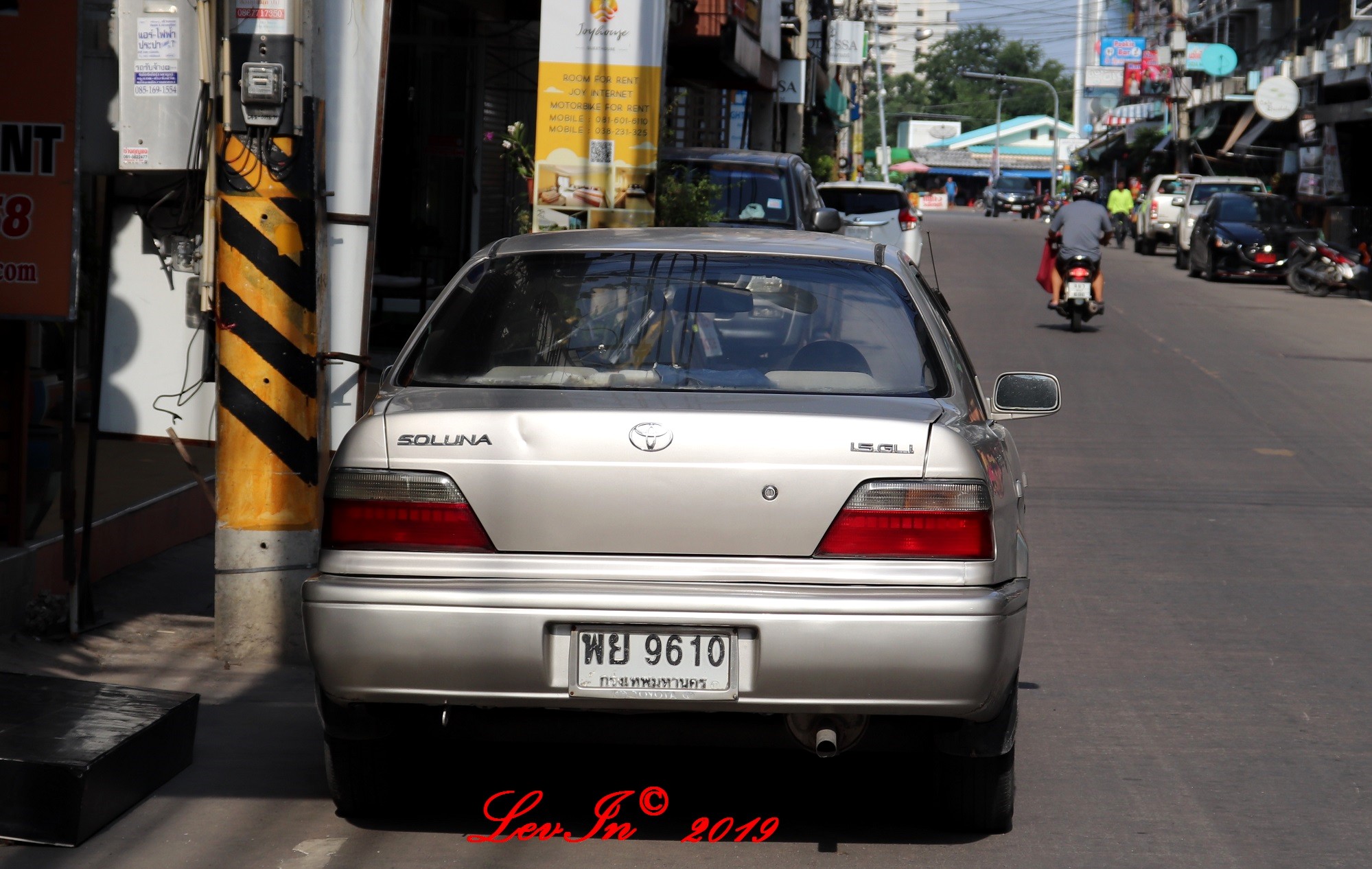 พย 9610, Toyota Soluna 1st gen (L50; Asian-market), 1996–2003