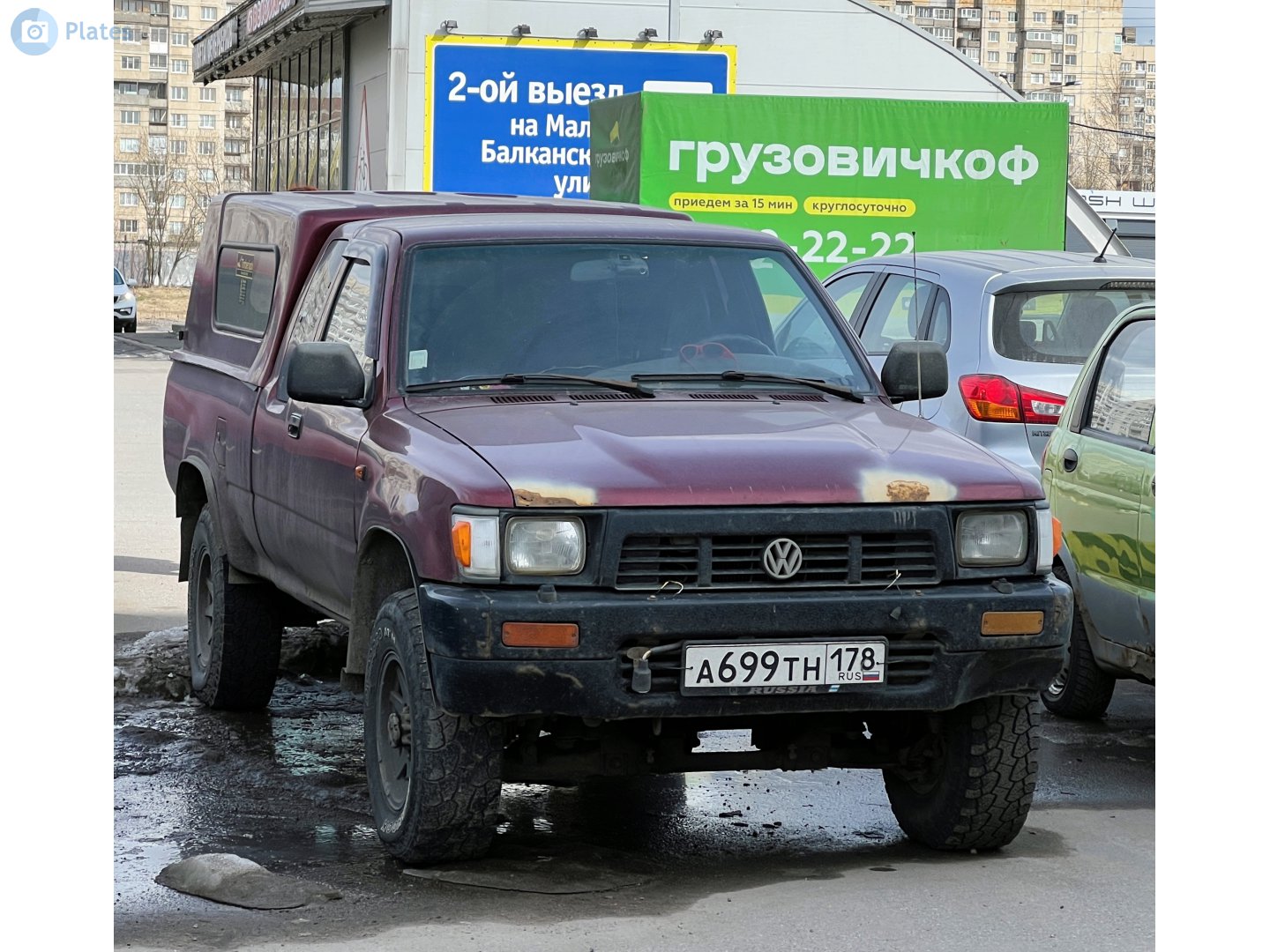 а 699 тн 178, Volkswagen Taro 1st gen (7A), 1989–1997