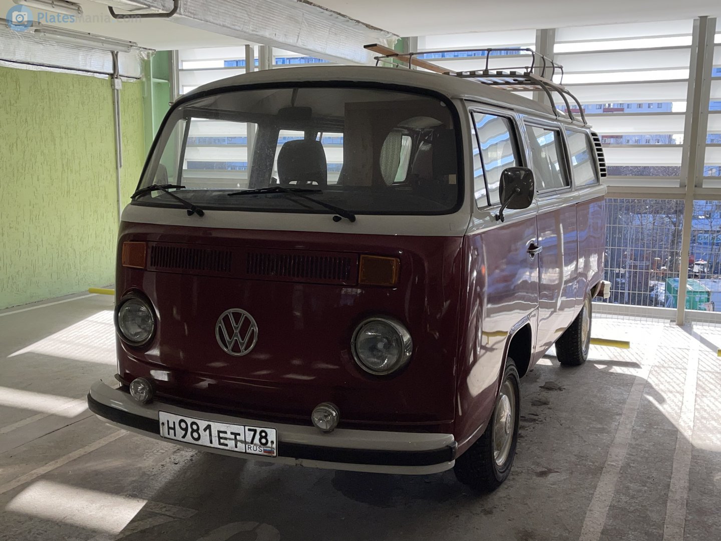 н 981 ет 78, Volkswagen Kombi 2nd gen Bus/Kombi Van (T2b), 1st facelift, 1967–1979 (–1982 for BR- and MX-market)